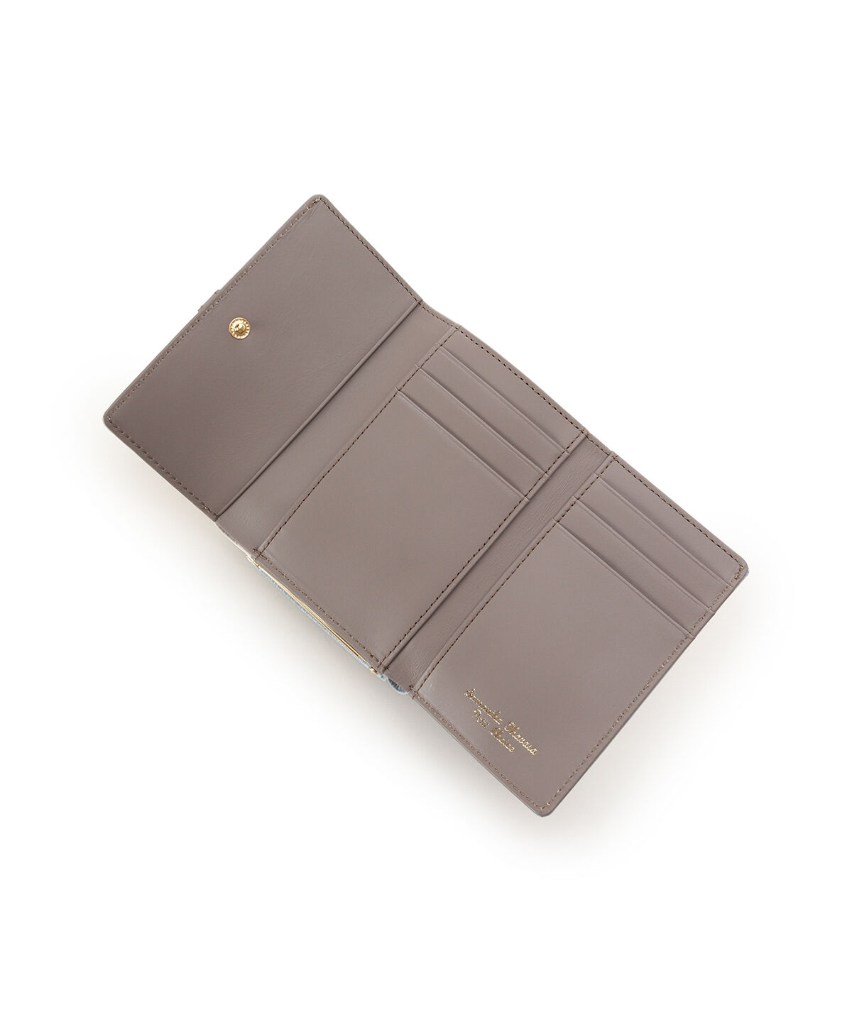 Samantha Thavasa Petit Choice「バイカラーフロントベルト 口金折財布」|財布|