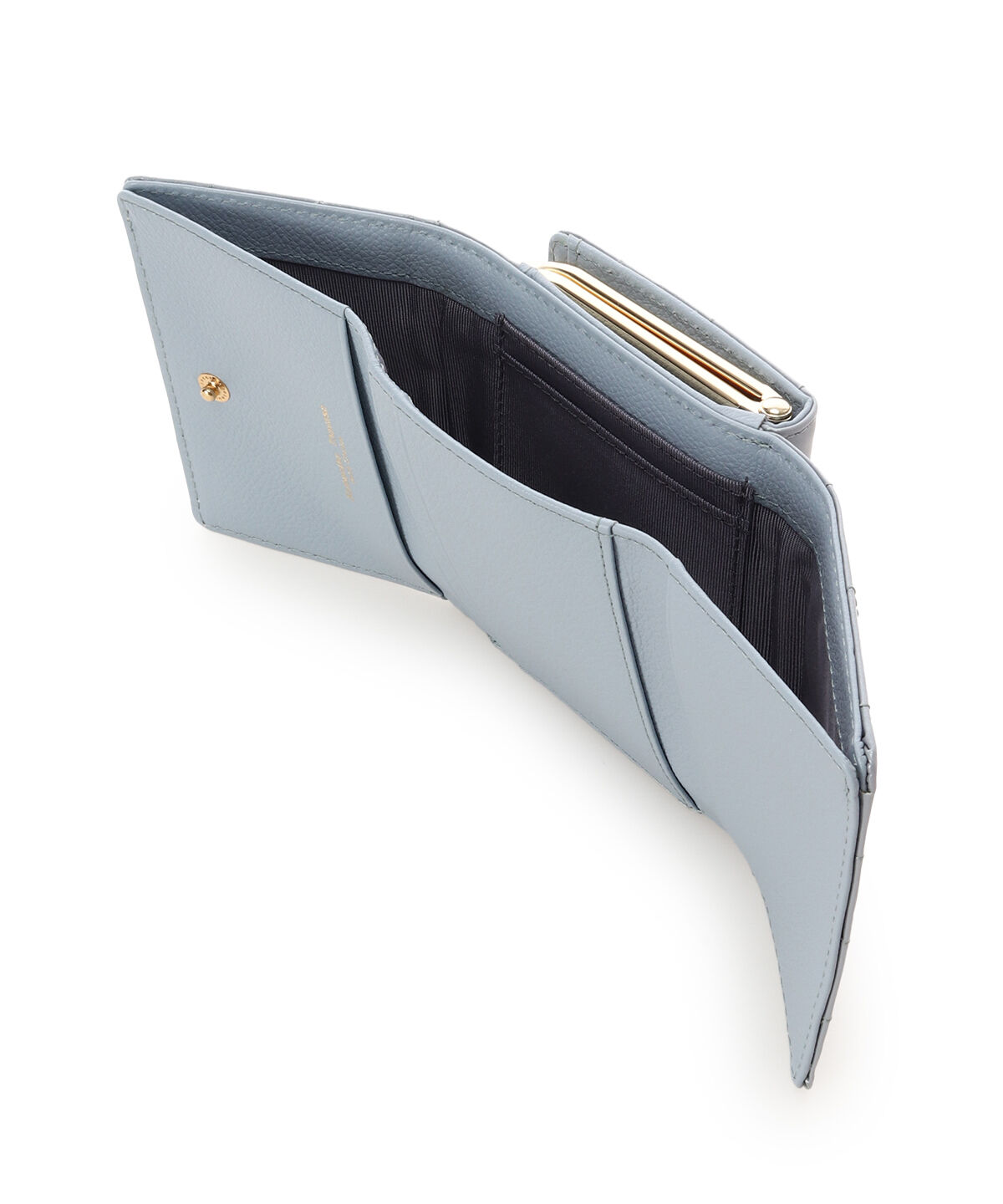 Samantha Thavasa Petit Choice「エナメルキルティング がま口折財布」|財布|