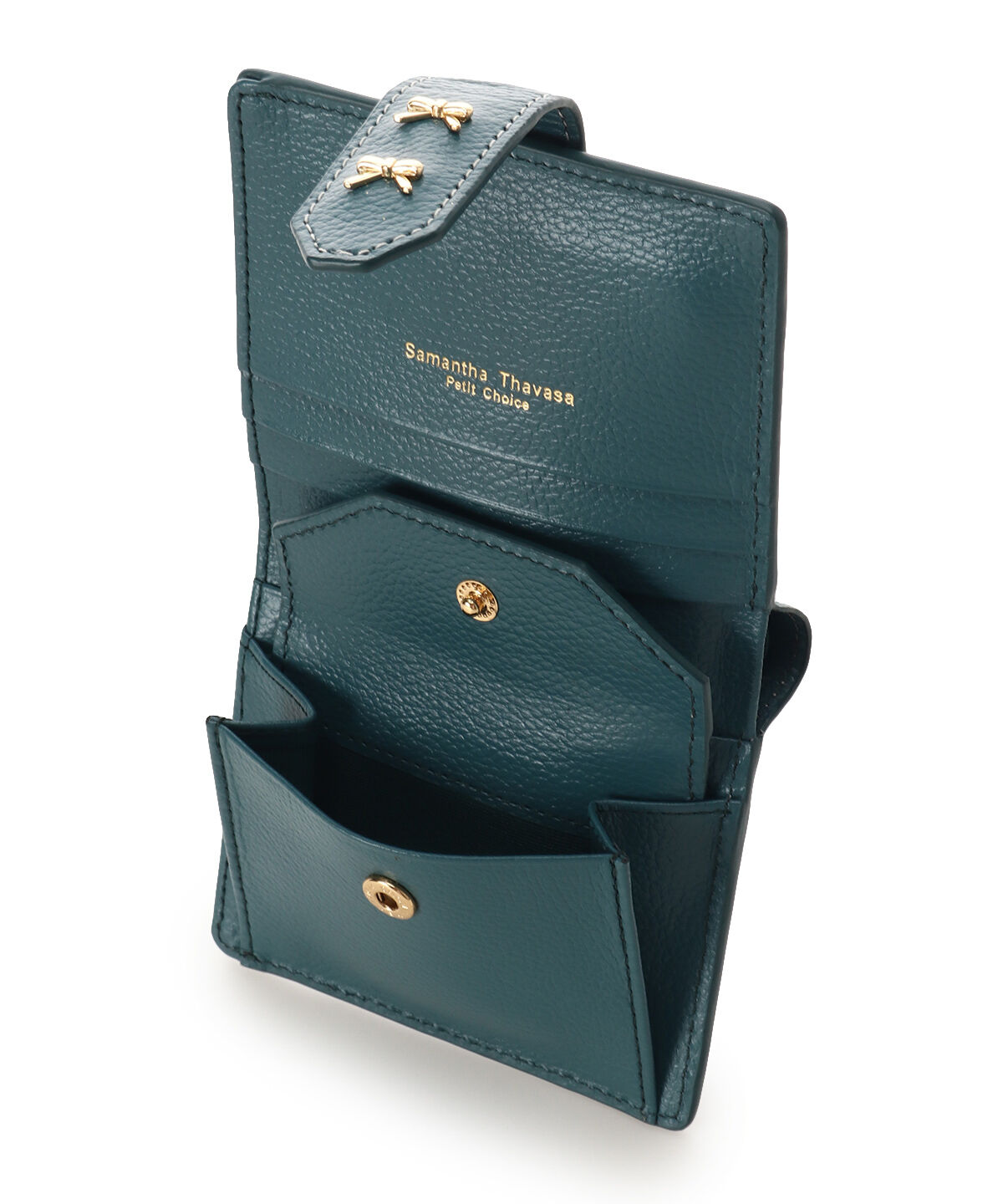 Samantha Thavasa Petit Choice「ダブルリボン ミニ財布」|財布|