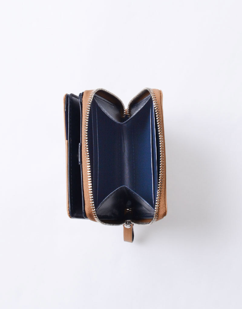 master-piece「Refine ラウンドファスナーウォレット」|財布|