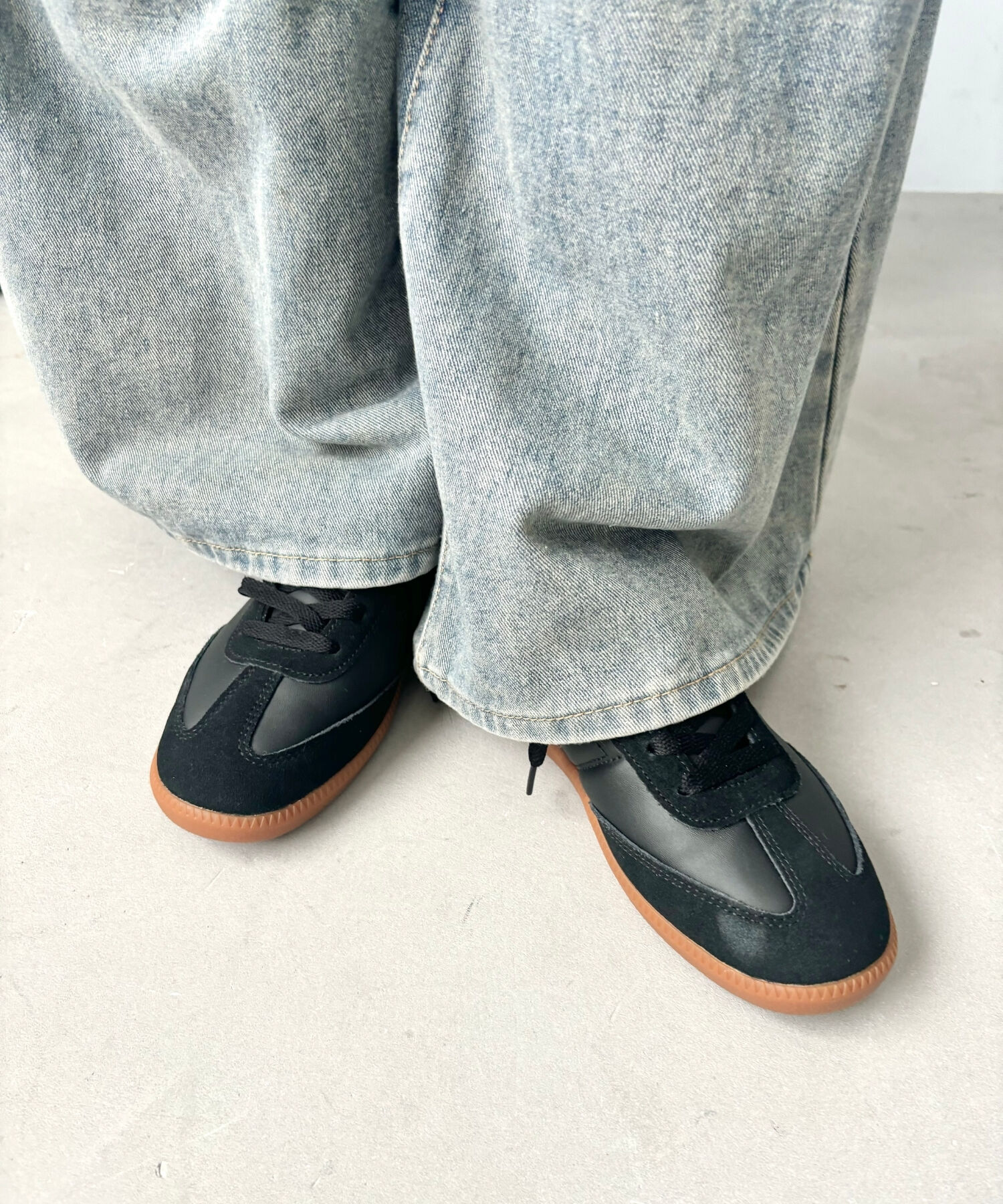 ORiental TRaffic「フラットソール レースアップ スニーカー /OT3744」|スニーカー|