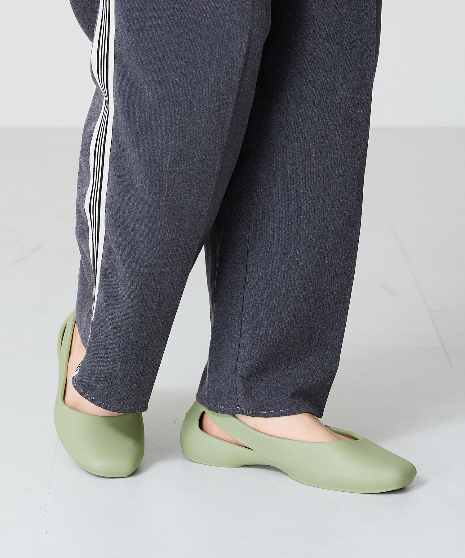 ORiental TRaffic「【WEB限定】EVAカットデザインパンプス/OT3223 軽量 リカバリー パンプス 人気 売れてる トレンド」|パンプス|GREEN