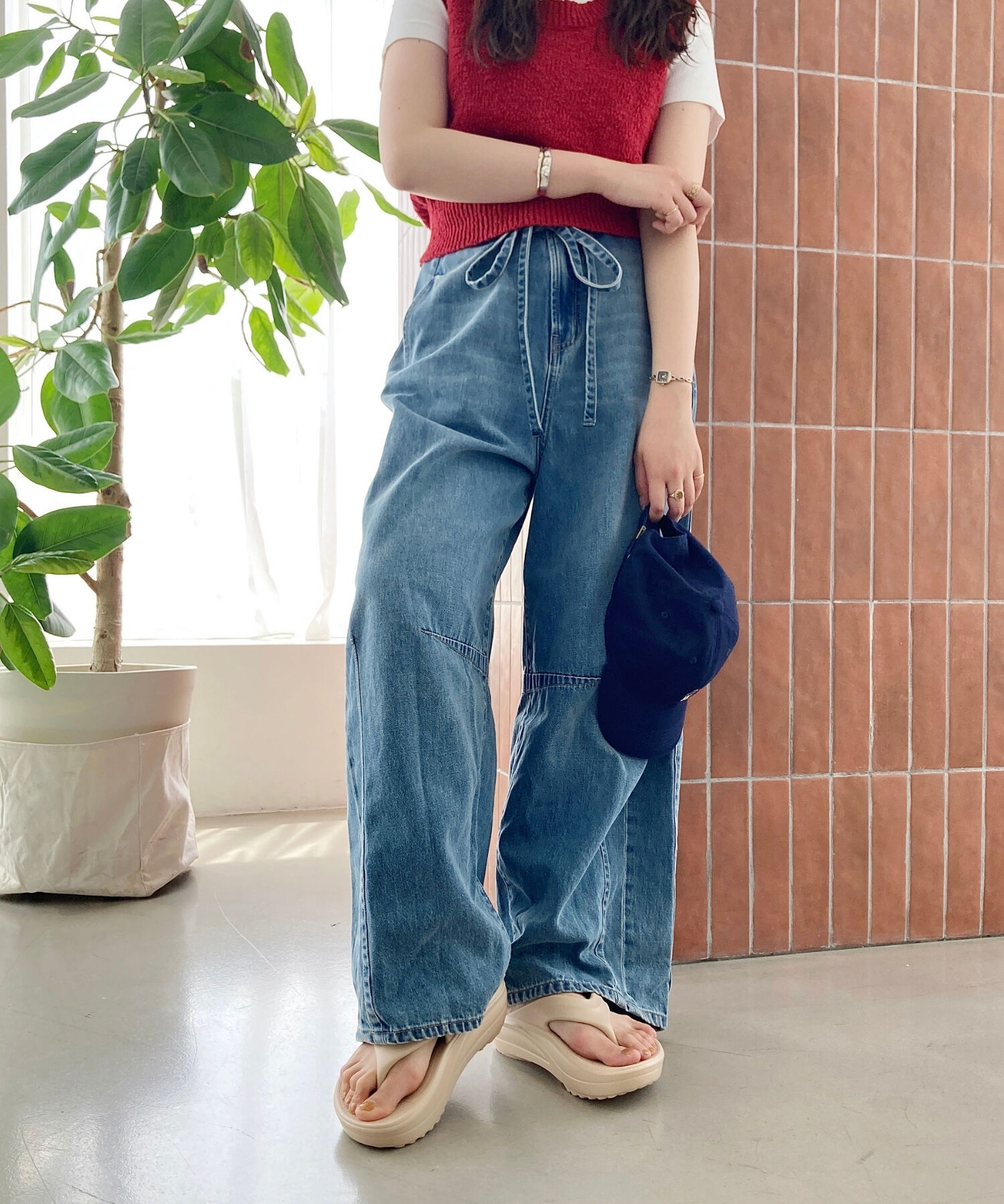 ORiental TRaffic「【リカバリーサンダル】●大人気アイテム●厚底 EVA トング サンダル /OT3226」|サンダル|