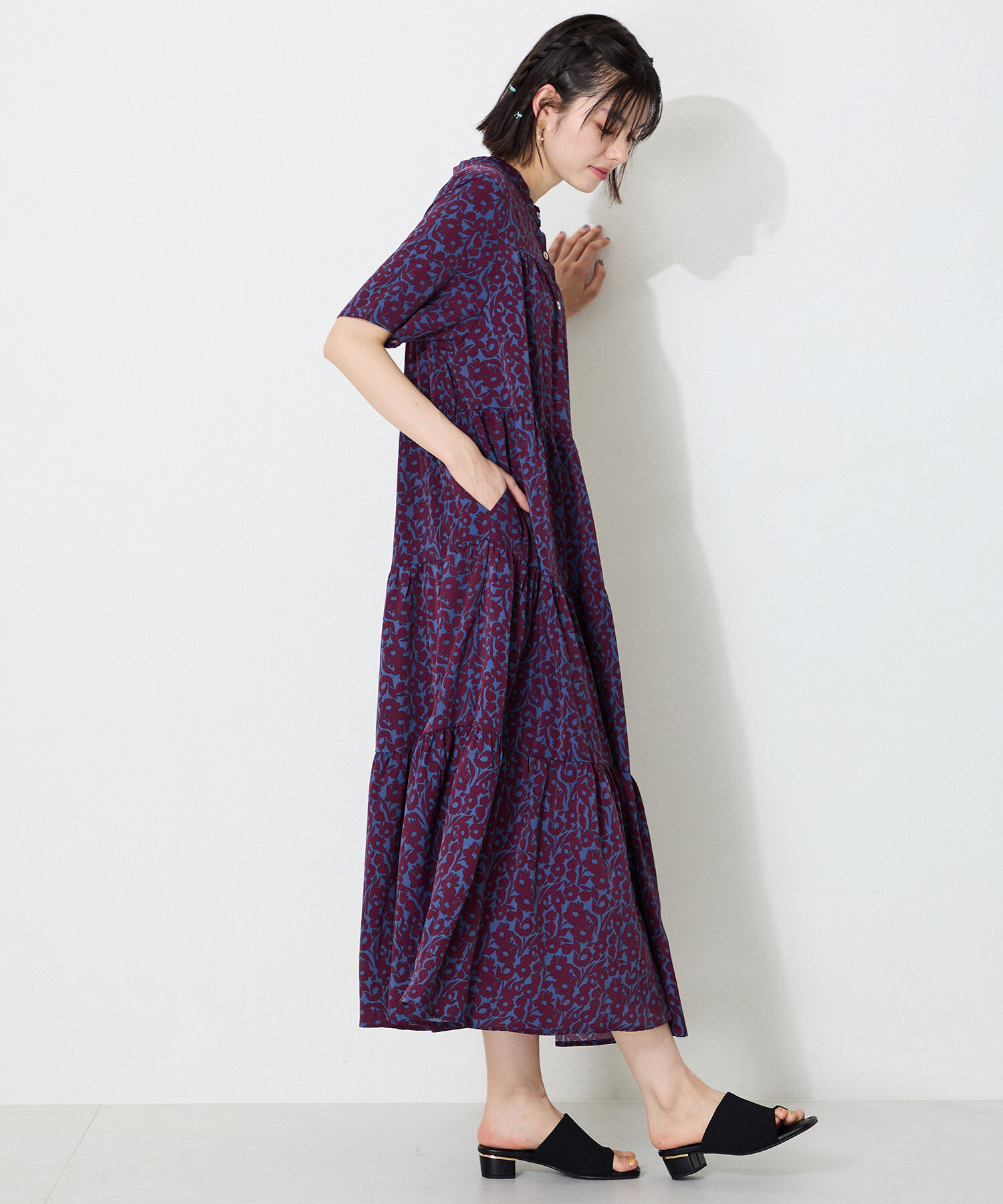 WA Oriental TRaffic「ニットミュールサンダル/52207 ミュール ニット トレンド サンダル 柔らかい 人気」|サンダル|