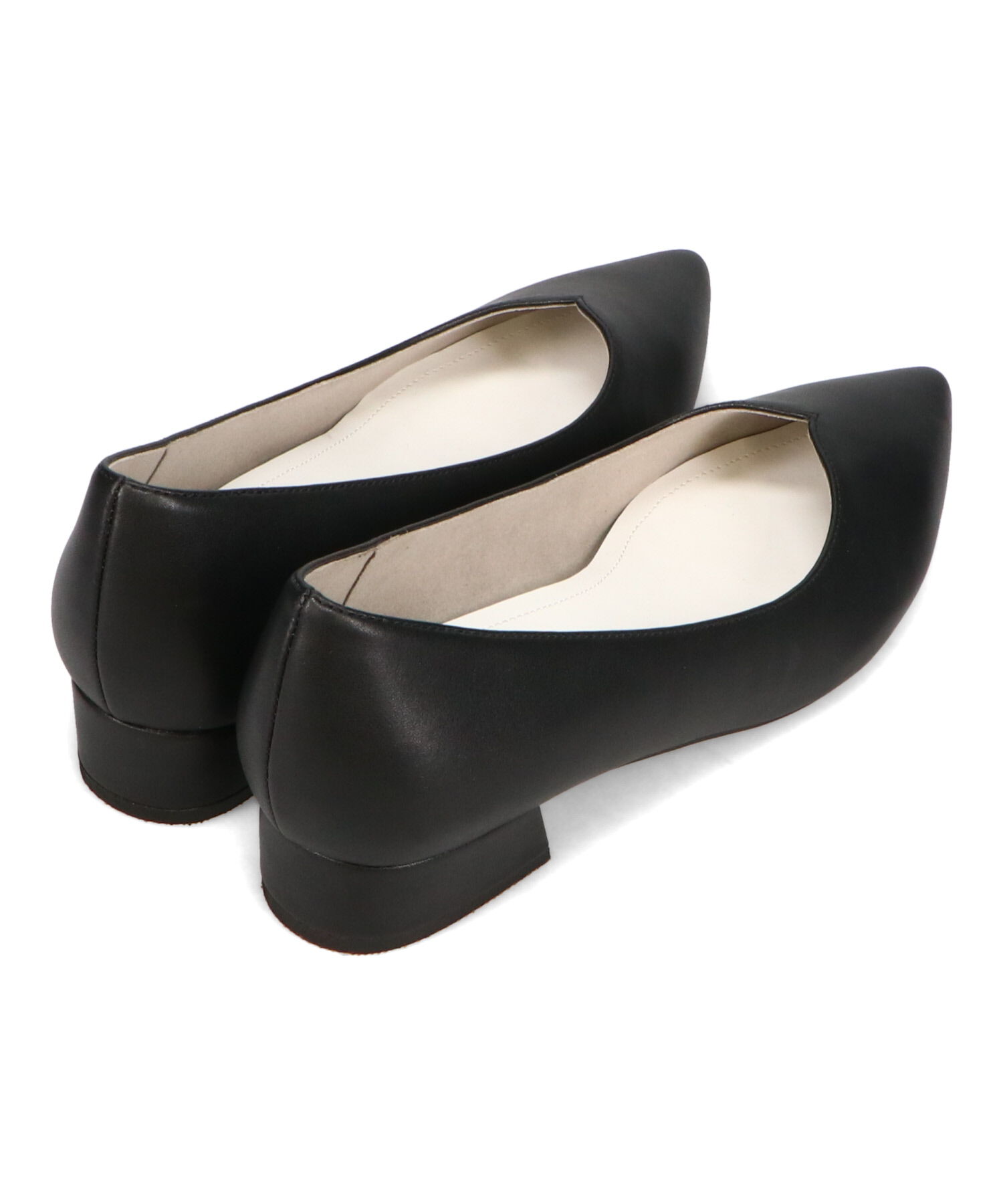 ORiental TRaffic「【WEB限定】スリットカット ポインテッドトゥ ヒール パンプス /55105 通勤 Vカット シンプル」|パンプス|