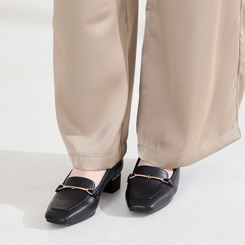 WA Oriental TRaffic「●2026春夏新作●メタリックラインビットヒールローファー/62101」|ローファー|