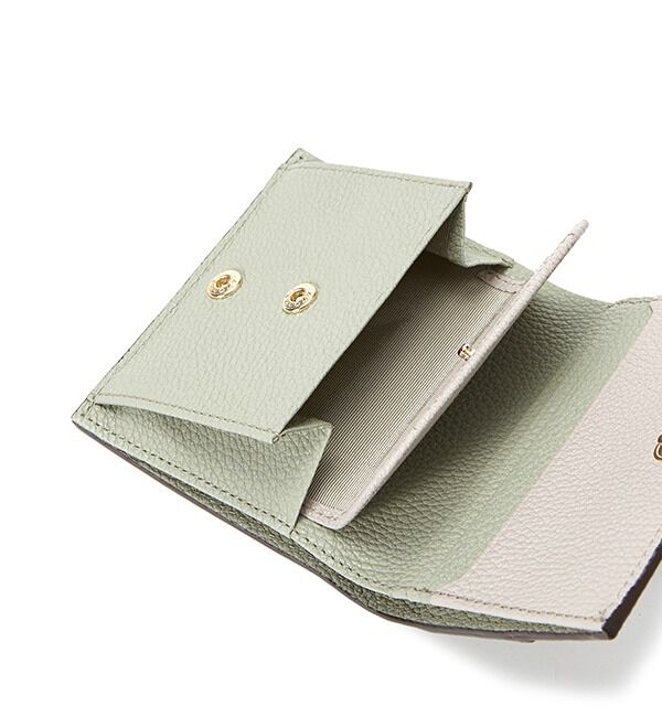 TOPKAPI 「バイカラー レザー 2つ折財布 LEAN リーン」|財布|