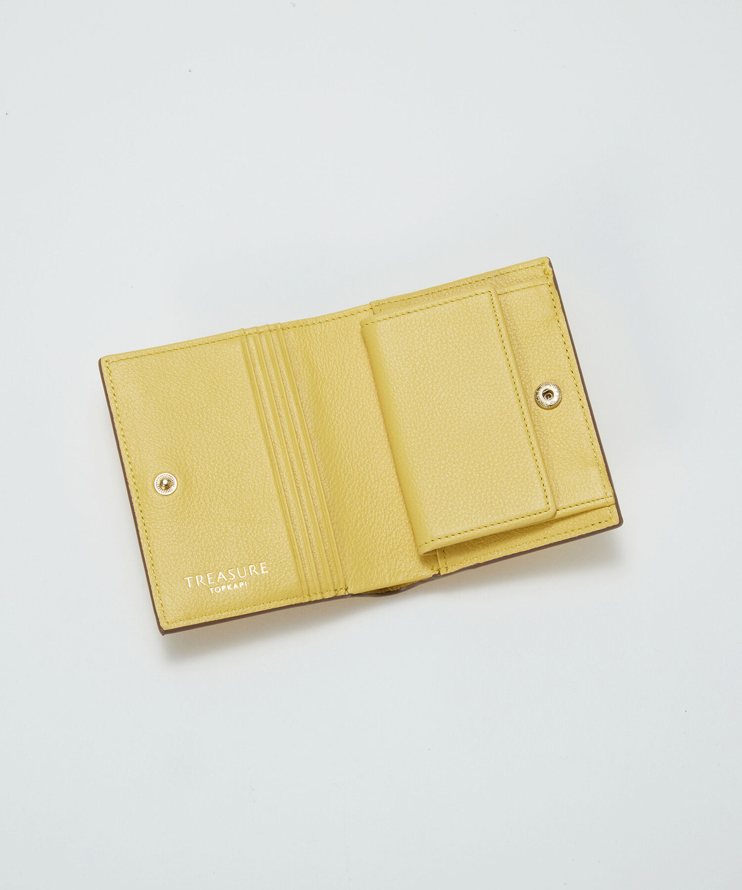TOPKAPI TREASURE「【TREASURE TOPKAPI】ソフトレザー ベルトデザイン 二つ折り財布」|財布|