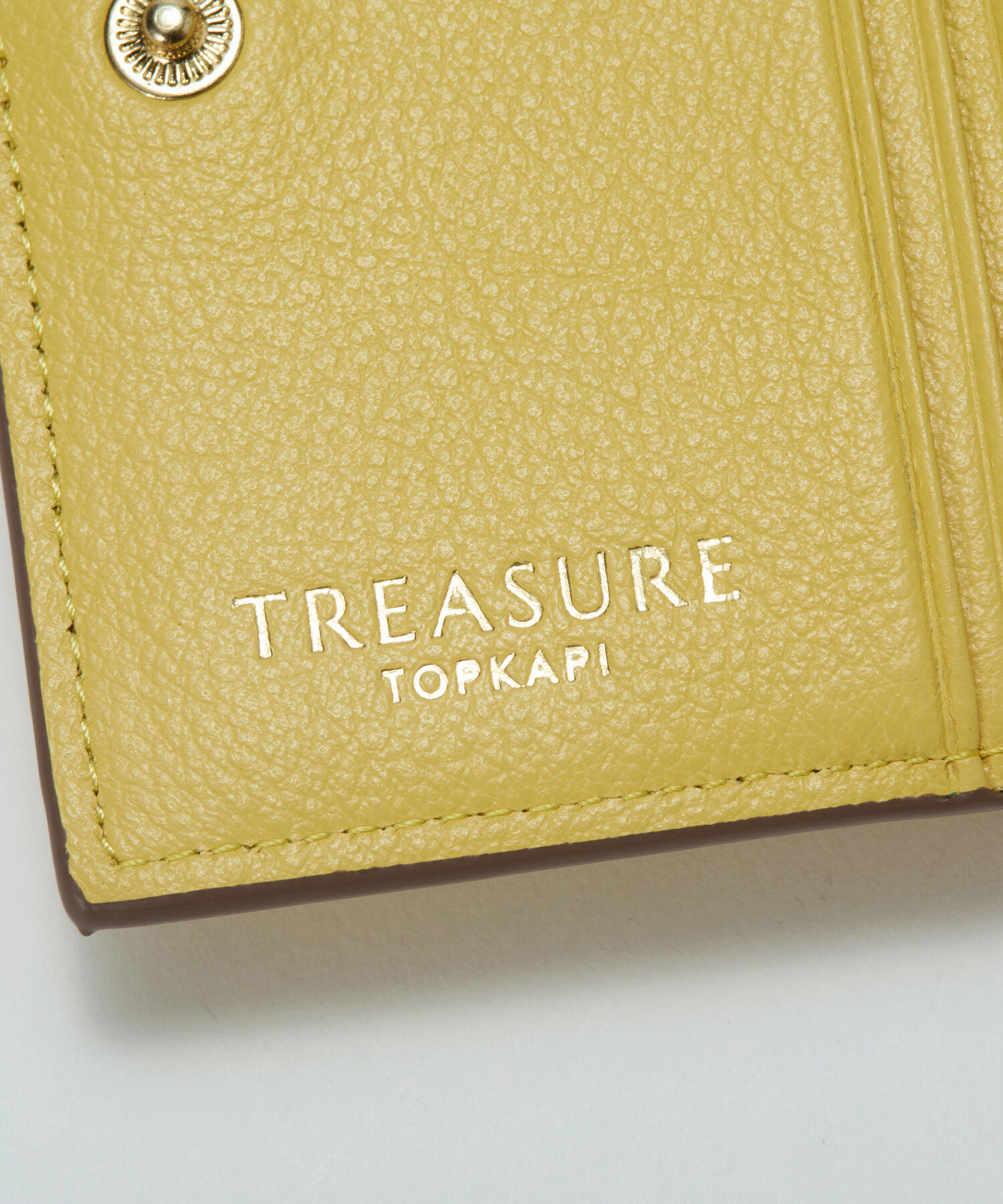 TOPKAPI TREASURE「【TREASURE TOPKAPI】ソフトレザー ベルトデザイン 二つ折り財布」|財布|