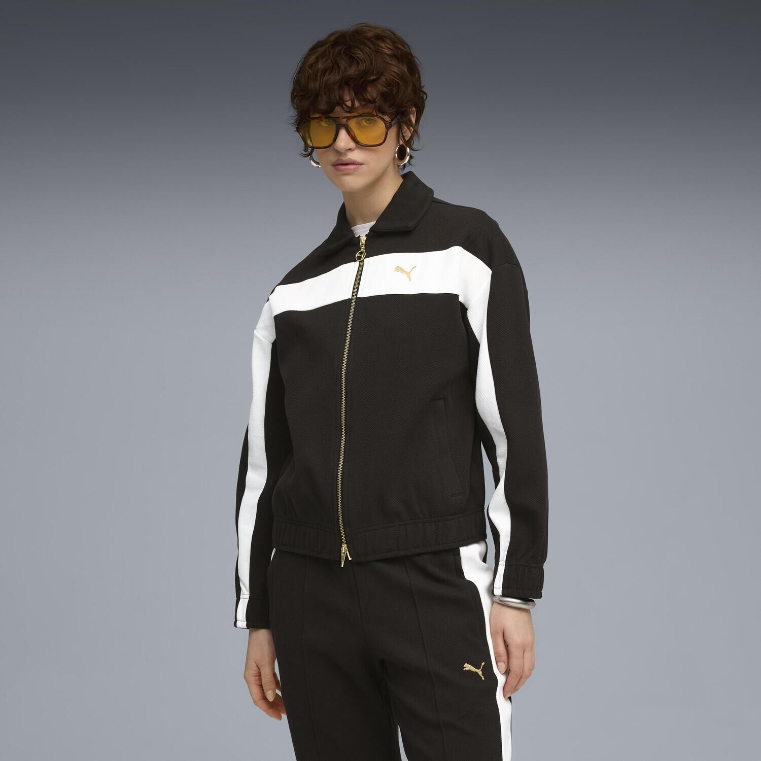 PUMA「【PUMA ｳｪｱ】W T7 RELAXED TRACK JACKET」|ポロシャツ|