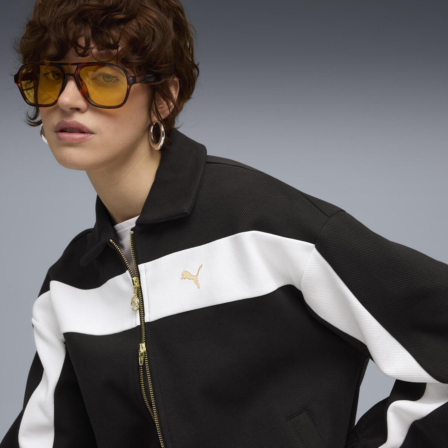 PUMA「【PUMA ｳｪｱ】W T7 RELAXED TRACK JACKET」|ポロシャツ|