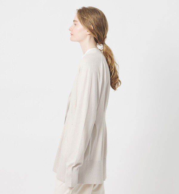 AEWEN MATOPH「＜AEWEN MATOPH＞ウエストタックニットカーディガン ‐ウォッシャブル‐」|カーディガン|