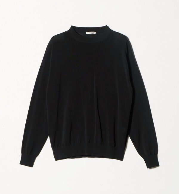 UNITED ARROWS「ハイツイストコットン ハイゲージ クルーネックニット 接触冷感」|ニット・セーター|