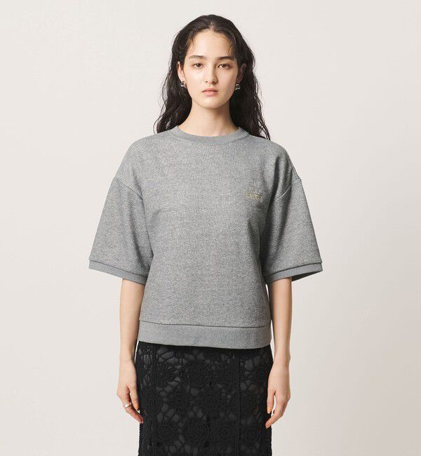 UNITED ARROWS「【別注】＜HANDTEX＞スウェット GRAY ‐3TIPS‐」|Tシャツ・カットソー|