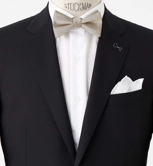 UNITED ARROWS green label relaxing「ミニ ヘリンボーン ソリッド ボウタイ 蝶ネクタイ」|ネクタイ・蝶ネクタイ|GOLD