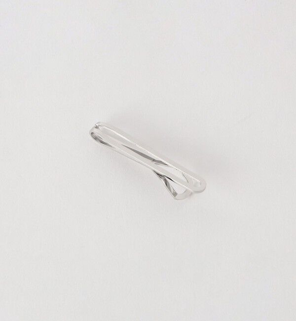 UNITED ARROWS green label relaxing「＜MILLESIME＞オープン タイバー ネクタイピン」|ネクタイピン・カフスボタン|SILVER