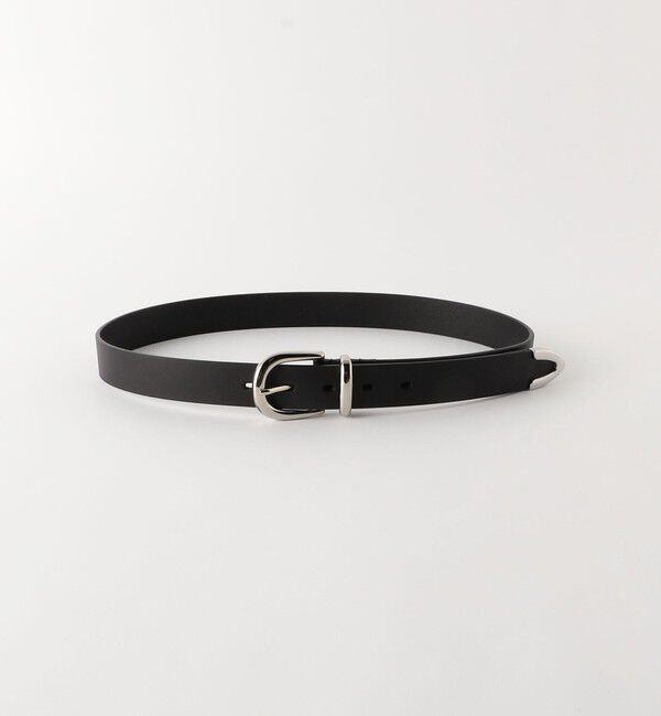 UNITED ARROWS green label relaxing「GLR 30mm  レザー ウェスタン ベルト」|ベルト|BLACK