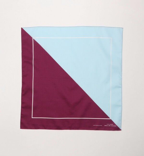 UNITED ARROWS green label relaxing「GLR シーアイランド スイッチ ハンカチ」|ハンカチ|