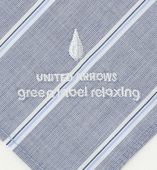 UNITED ARROWS green label relaxing「GLR ファイン エンブロイダリー 刺しゅう ハンカチ」|ハンカチ|