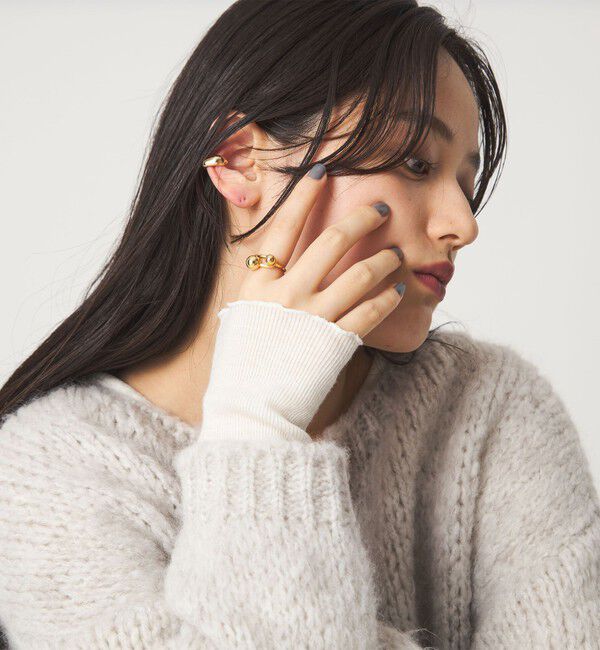 UNITED ARROWS green label relaxing「【WEB限定】ボール モチーフ リング」|リング|