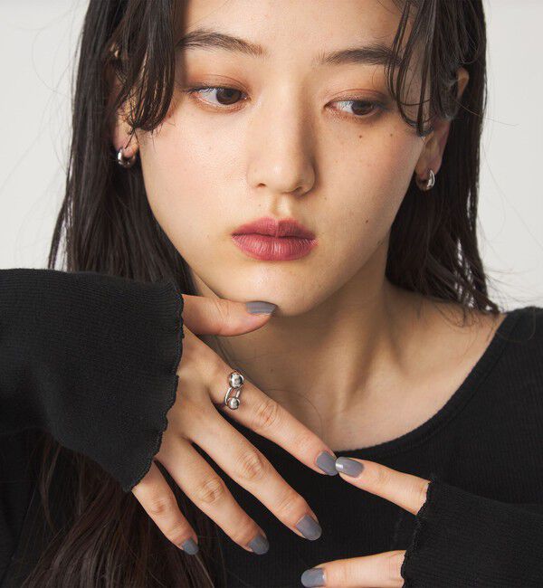 UNITED ARROWS green label relaxing「【WEB限定】ボール モチーフ リング」|リング|