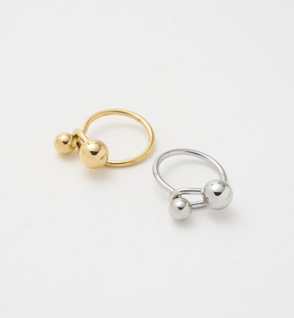 UNITED ARROWS green label relaxing「【WEB限定】ボール モチーフ リング」|リング|