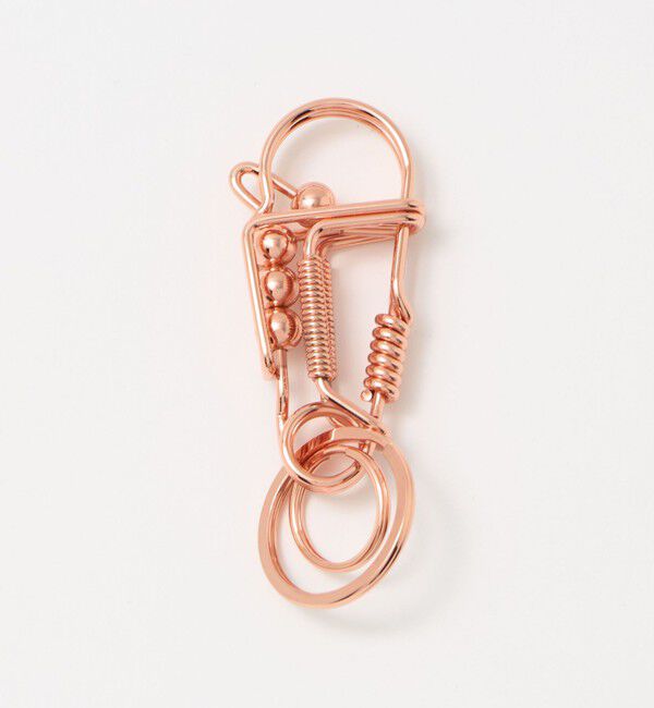 UNITED ARROWS green label relaxing「＜DETAIL＞ワイヤー カラビナ キーホルダー」|チャーム・キーホルダー|その他1