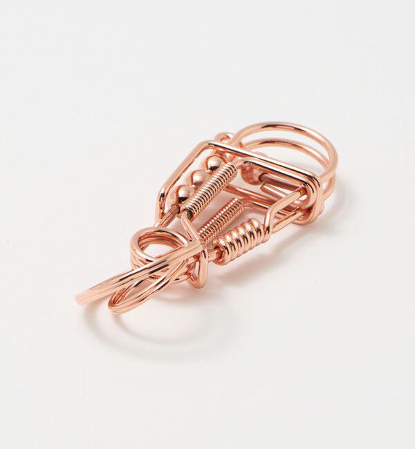 UNITED ARROWS green label relaxing「＜DETAIL＞ワイヤー カラビナ キーホルダー」|チャーム・キーホルダー|