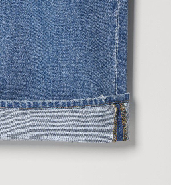 EMMEL REFINES「＜EMMEL REFINES＞EM ハイウエスト ワイド デニム」|チノ|