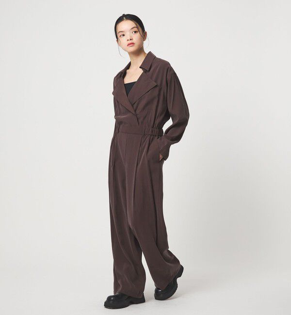 EMMEL REFINES「＜EMMEL REFINES＞EM フィブリル ジャンプスーツ」|オールインワン|