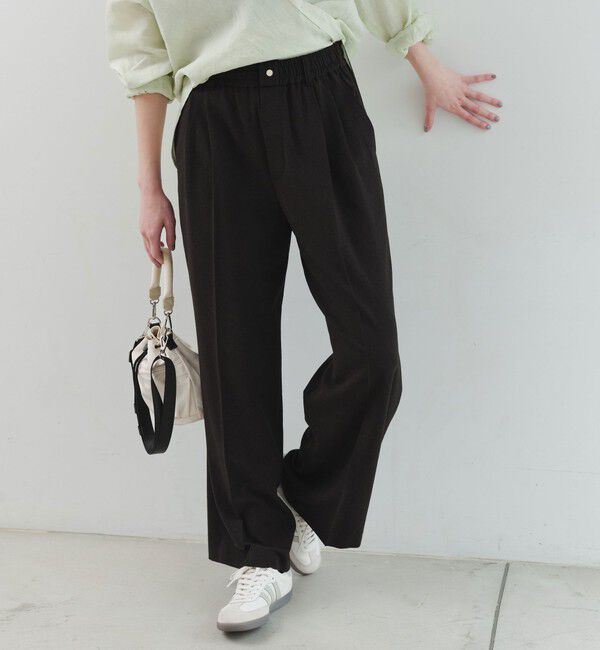 UNITED ARROWS green label relaxing「【結論シリーズ】ニーハイワイドパンツ［size SHORT/TALLあり］」|その他|