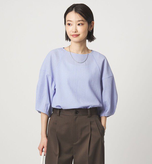 UNITED ARROWS green label relaxing「サッカー タックスリーブ プルオーバー カットソー」|Tシャツ・カットソー|