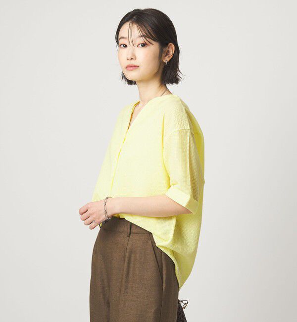 UNITED ARROWS green label relaxing「サッカー スキッパー プルオーバー カットソー」|Tシャツ・カットソー|