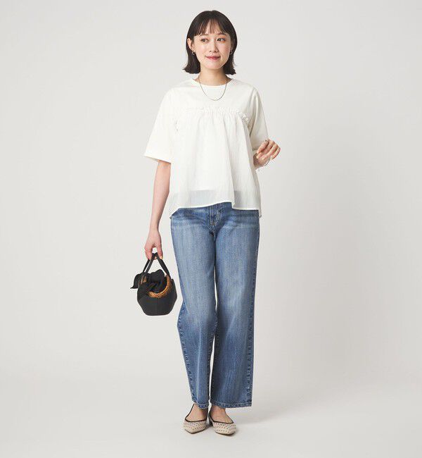 UNITED ARROWS green label relaxing「タフタ ドッキング ビスチェ プルオーバー」|Tシャツ・カットソー|