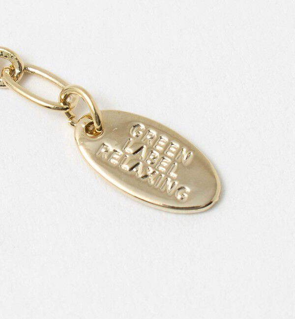 UNITED ARROWS green label relaxing「3WAY ターコイズカラー＆コイン ネックレス」|ネックレス|