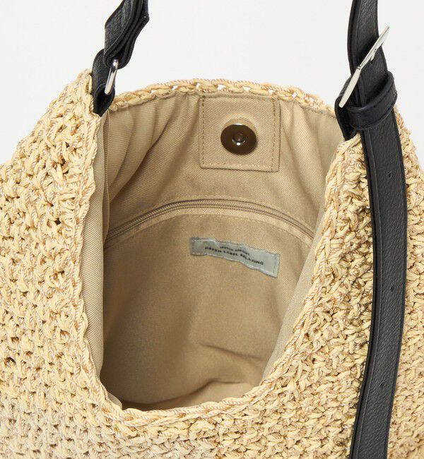 UNITED ARROWS green label relaxing「ペーパーコード ショルダーバッグ」|かごバッグ|