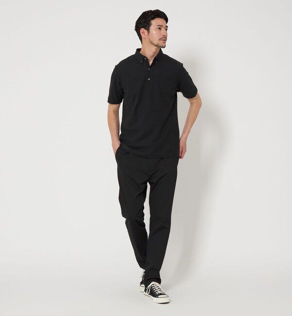 BEAUTY&YOUTH UNITED ARROWS「【WEB限定 WARDROBE SMART】ステイ クリーン ピケ BD ポロシャツ【抗菌・防臭】」|ポロシャツ|