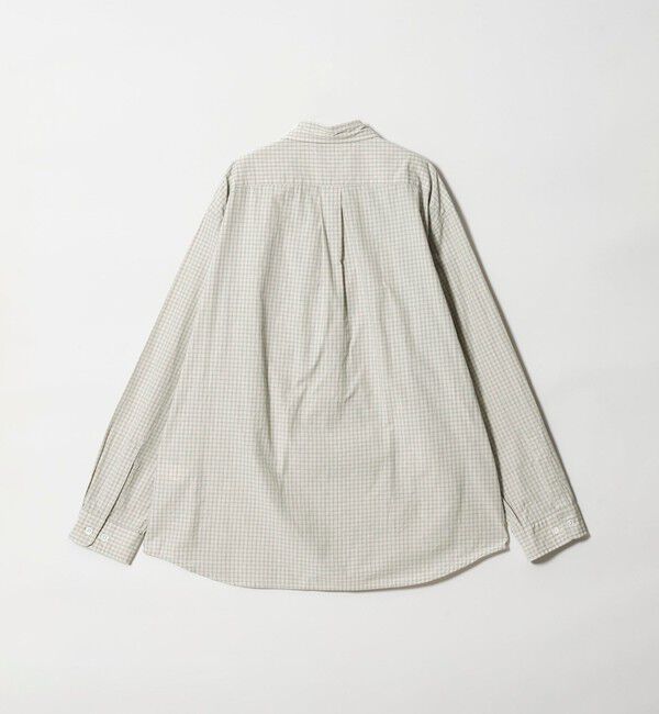 STEVEN ALAN「＜Steven Alan＞ オーガニックコットン マイクロチェック リバースシーム シャツ LOOSE」|シャツ・ブラウス|