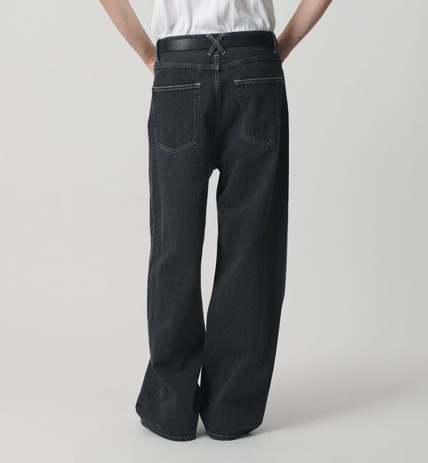 MONKEY TIME「オーバーダイ デニム バギー パンツ シーズナル」|チノ|