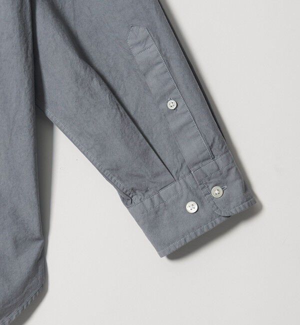 STEVEN ALAN「＜Steven Alan＞ ガーメントダイ ポプリン レギュラーカラー シャツ LOOSE」|シャツ・ブラウス|