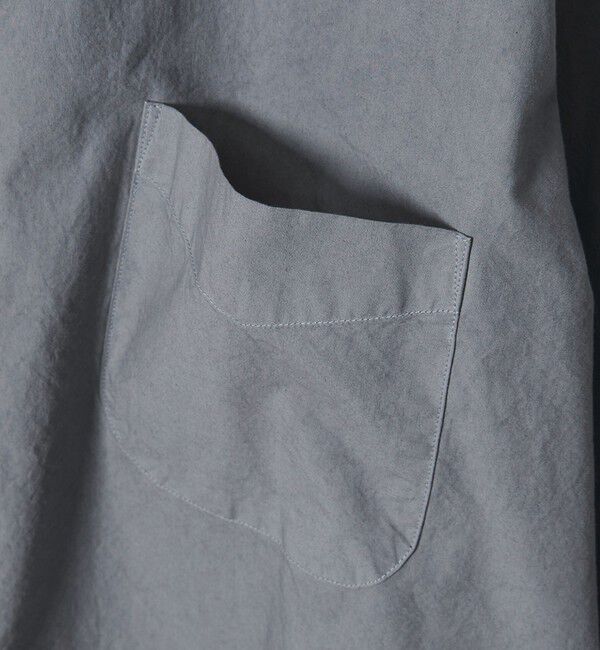 STEVEN ALAN「＜Steven Alan＞ ガーメントダイ ポプリン レギュラーカラー シャツ LOOSE」|シャツ・ブラウス|