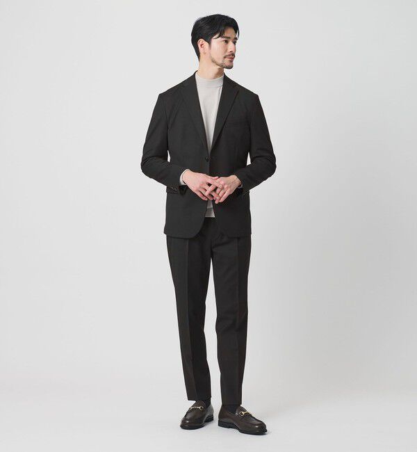 BEAUTY&YOUTH UNITED ARROWS「【WEB限定 WARDROBE SMART】TW ツイル セットアップ/ジャケット＆イージーパンツ」|スーツ|