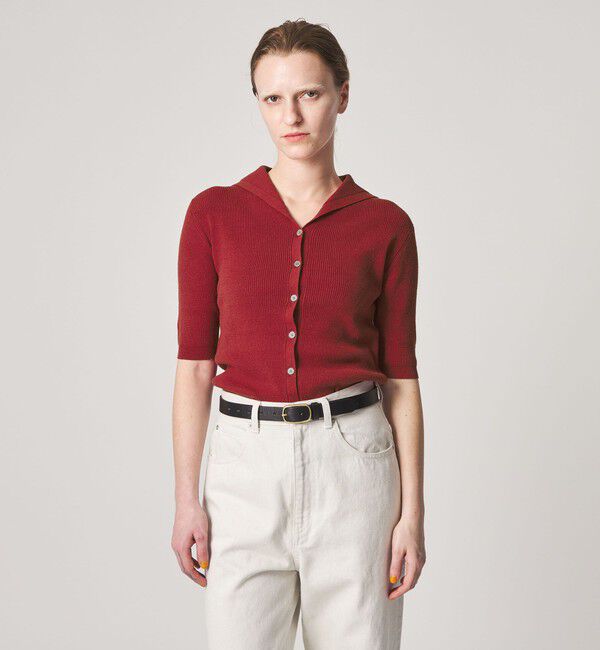 STEVEN ALAN「＜Steven Alan＞リブ カーディガン」|カーディガン|