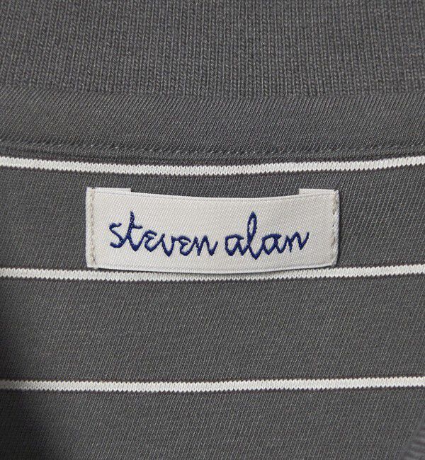 STEVEN ALAN「＜Steven Alan＞ ツイスト ボーダー ポロシャツ」|ポロシャツ|