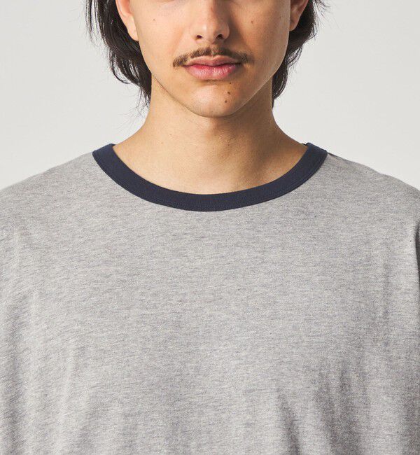 STEVEN ALAN「＜Steven Alan＞ リンガー クルーネック Tシャツ NARROW」|Tシャツ・カットソー|