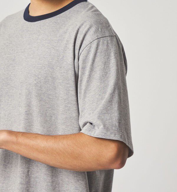 STEVEN ALAN「＜Steven Alan＞ リンガー クルーネック Tシャツ NARROW」|Tシャツ・カットソー|