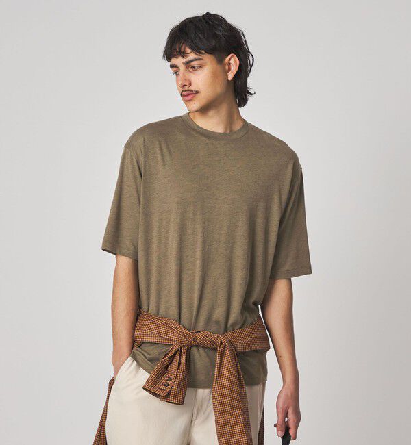 STEVEN ALAN「＜Steven Alan＞ CR ジャージー クルーネック ショートスリーブ Tシャツ NARROW」|Tシャツ・カットソー|