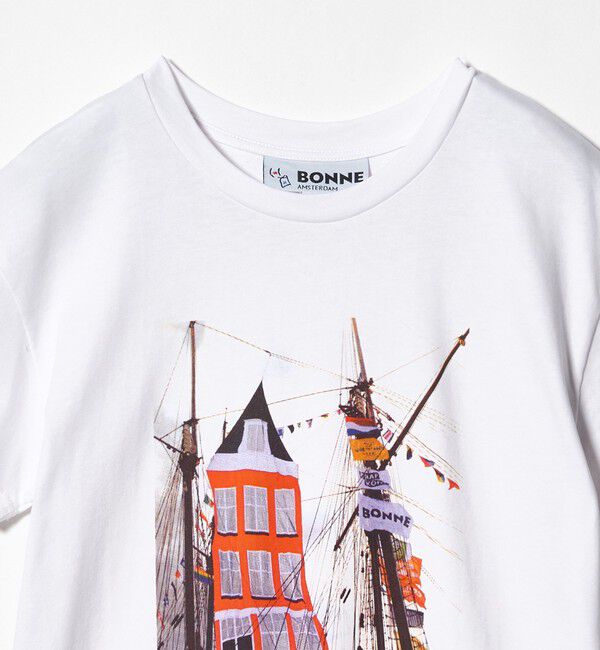 BEAUTY&YOUTH UNITED ARROWS「【別注】＜BONNE＞プリント Tシャツ」|Tシャツ・カットソー|