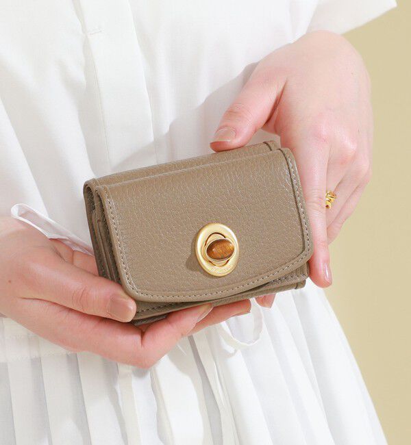 Ray BEAMS 「【WEB限定】Hashibami / ストーン ウォレット」|財布|GREY