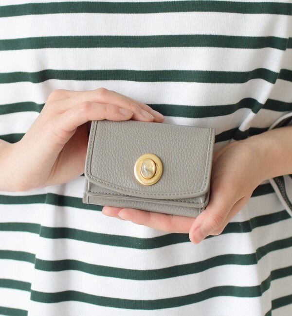 Ray BEAMS 「【WEB限定】Hashibami / ストーン ウォレット」|財布|MID GREY